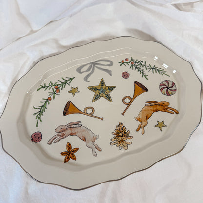 Lucky Christmas Platter
