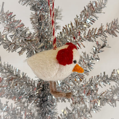 Winter Duck Felt Ornament