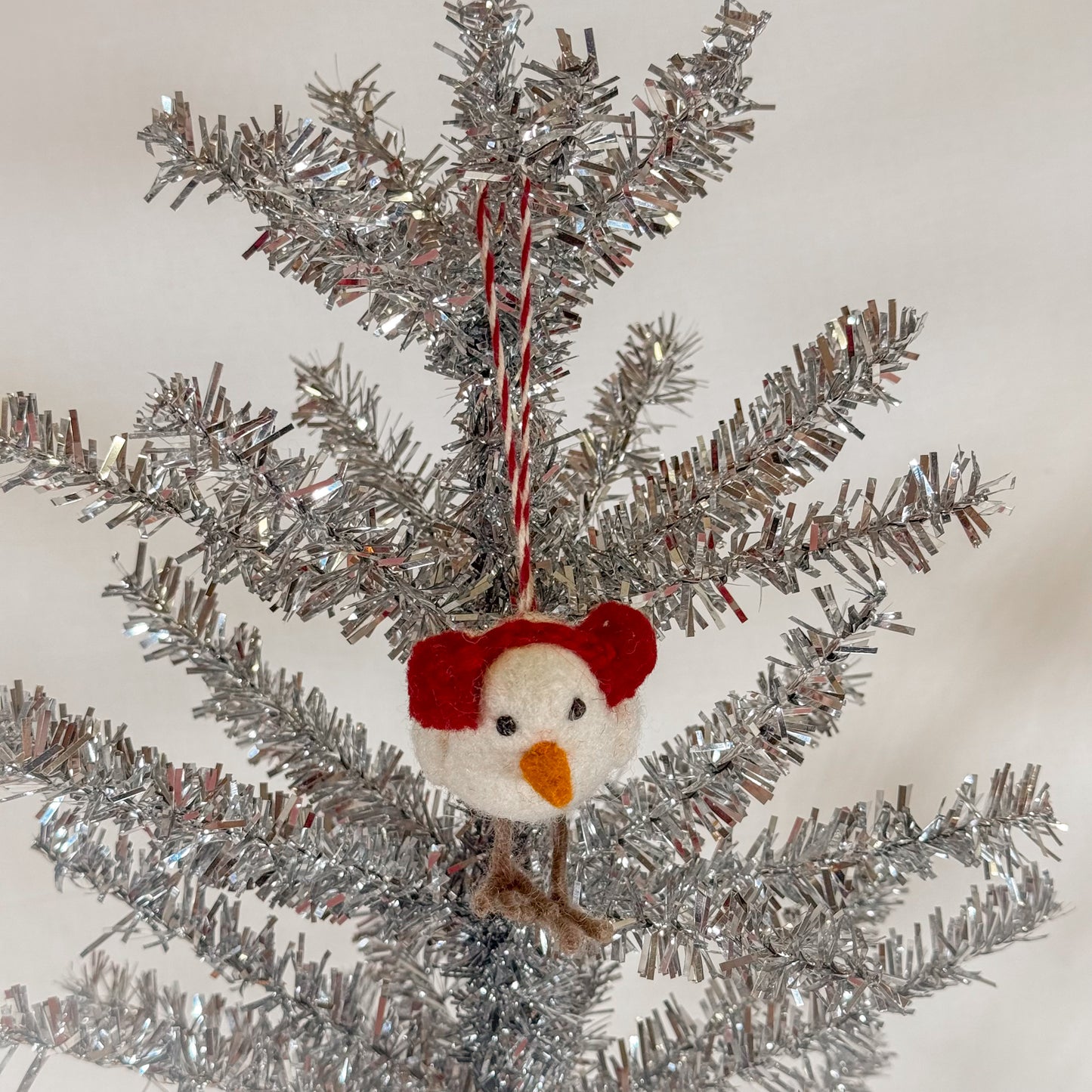 Winter Duck Felt Ornament