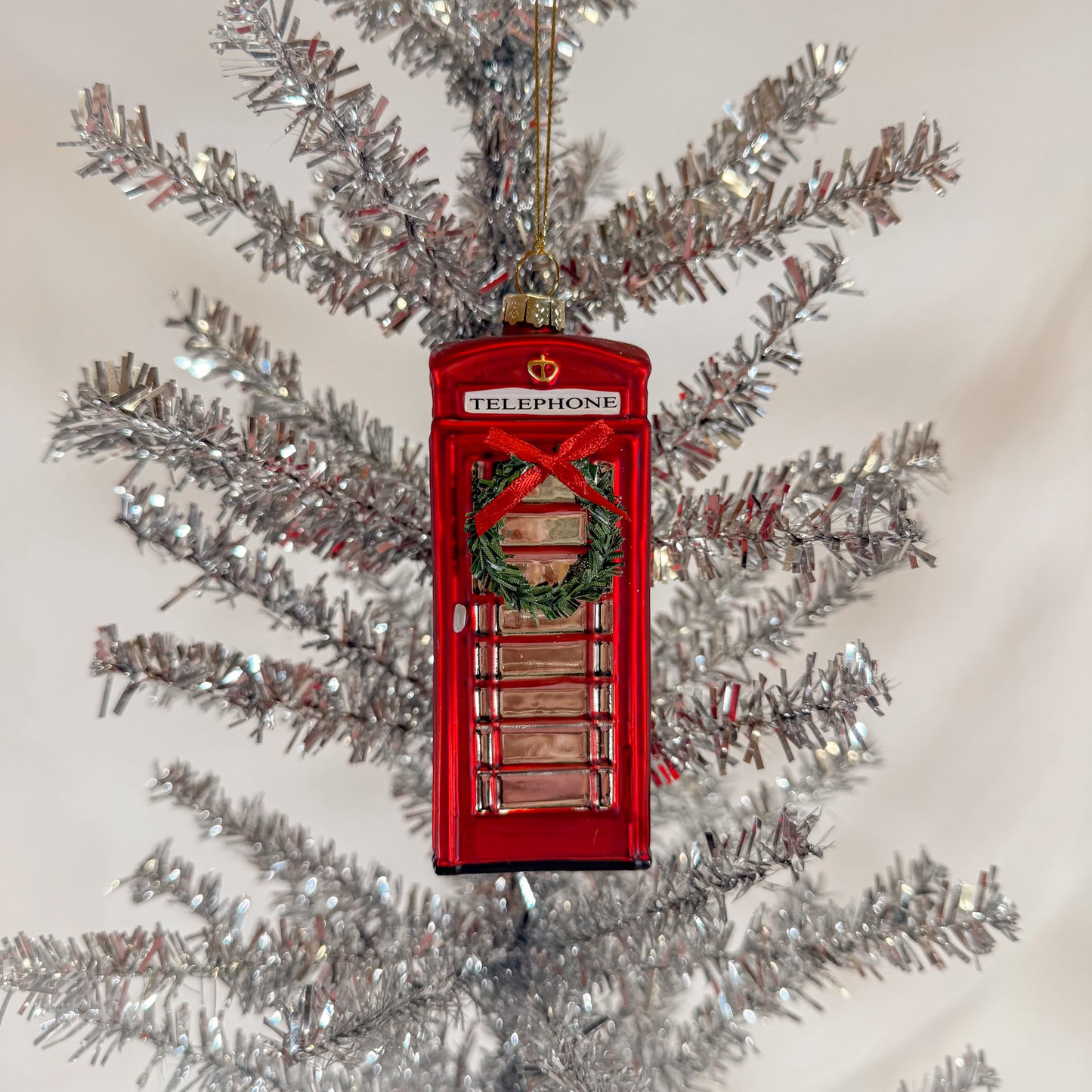 Telephone Booth Ornament