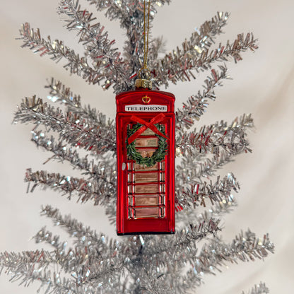 Telephone Booth Ornament