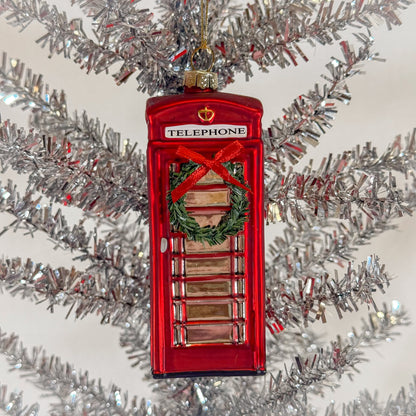 Telephone Booth Ornament