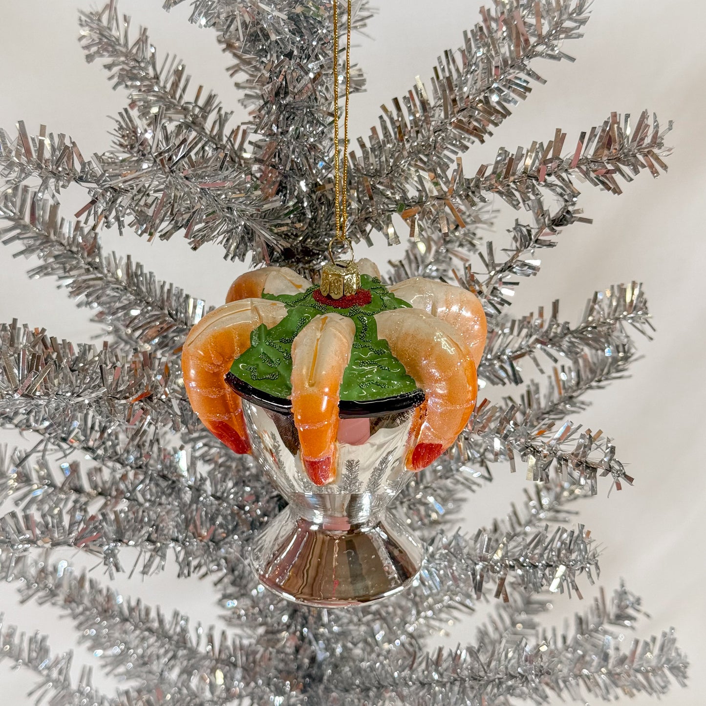 Shrimp Cocktail Ornament
