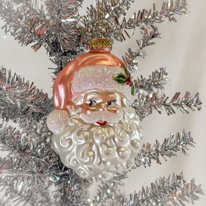 Flirty Santa Ornament