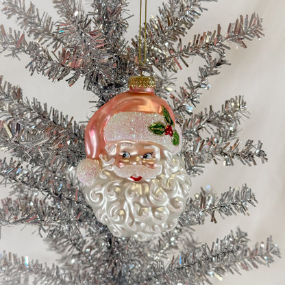 Flirty Santa Ornament