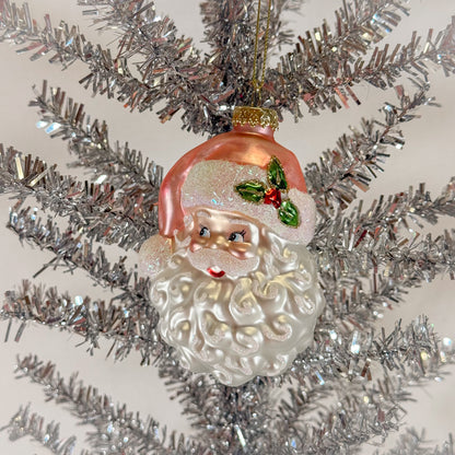 Flirty Santa Ornament