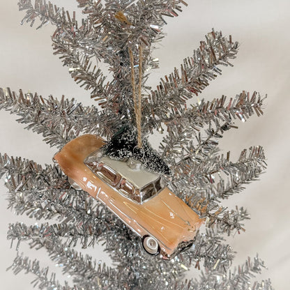 Vintage Car Holiday Ornament