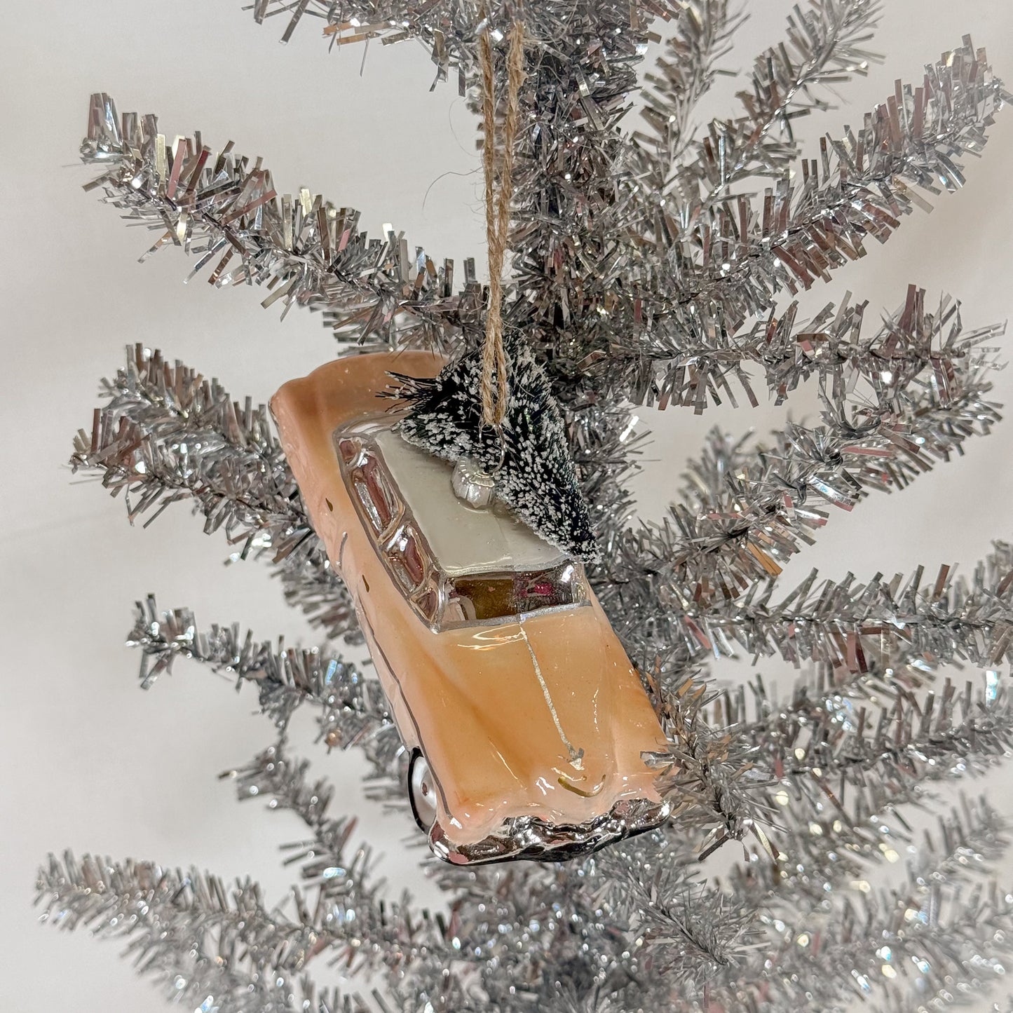 Vintage Car Holiday Ornament