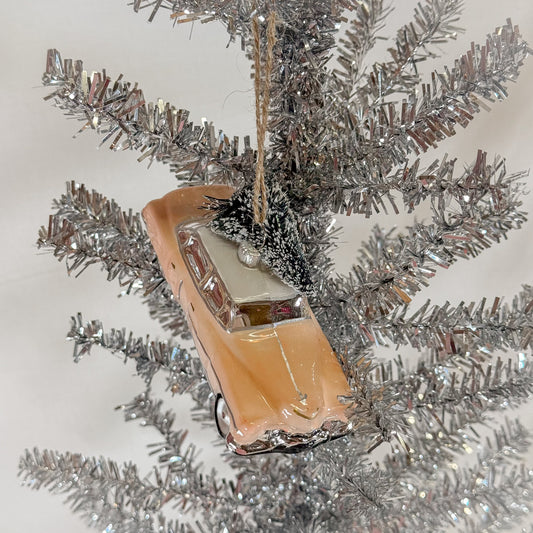Vintage Car Holiday Ornament