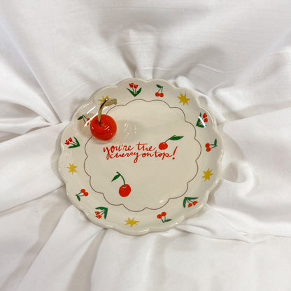 Cherry On Top Trinket Tray