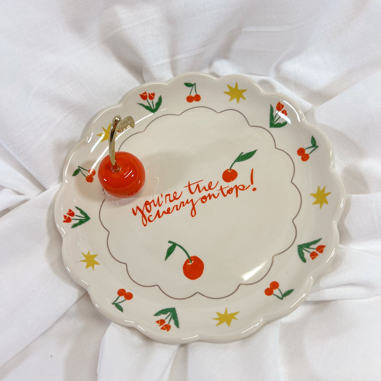 Cherry On Top Trinket Tray