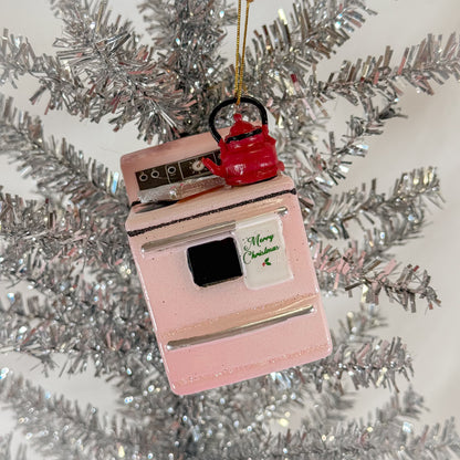Vintage Oven Christmas Ornament