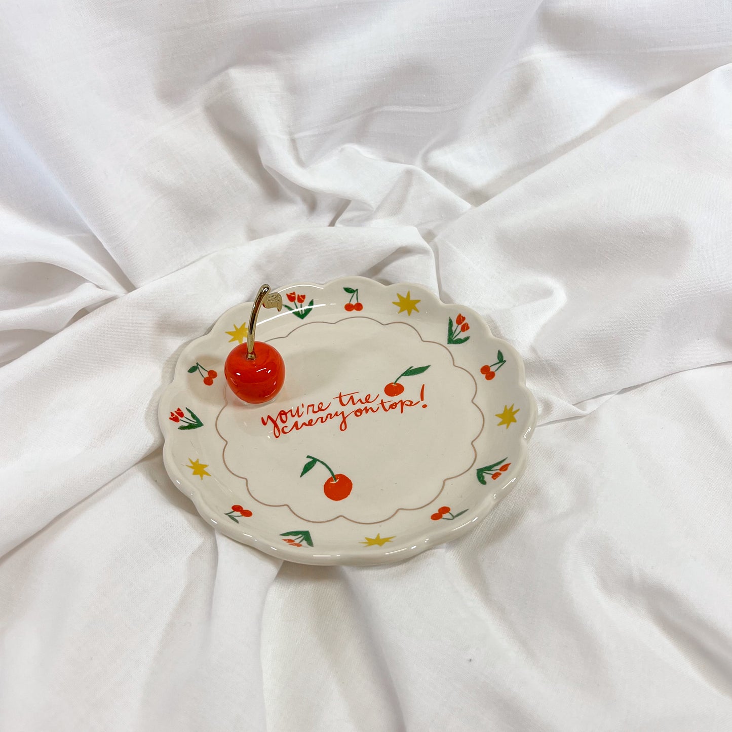 Cherry On Top Trinket Tray