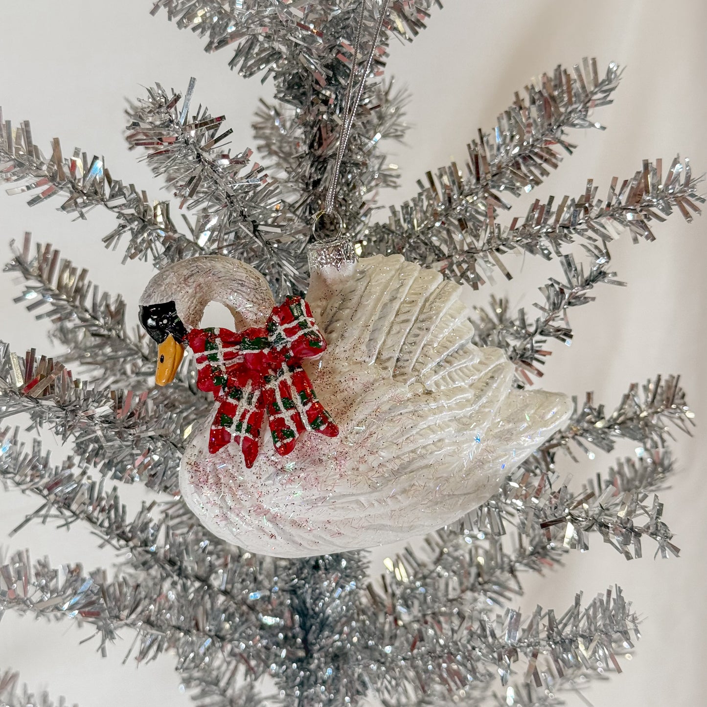 Holiday Swan Ornament