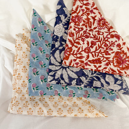Floral Square Scarf