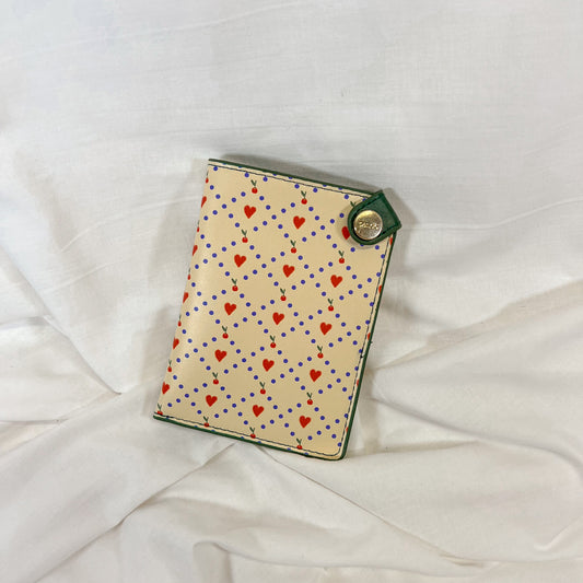 Cherry Hearts Passport Holder