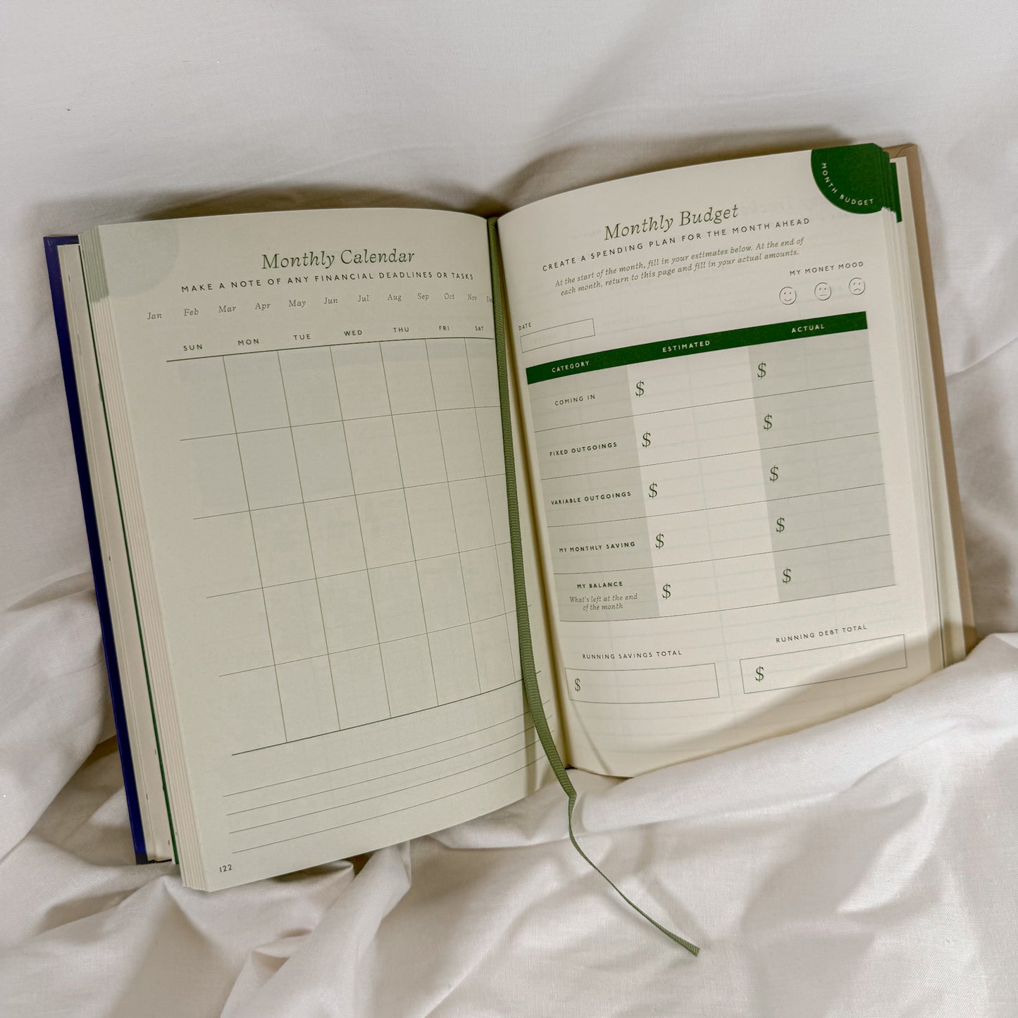 Classic Blue Finance Planner