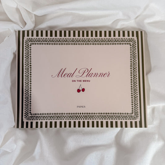 Cherry Meal Planner Notepad