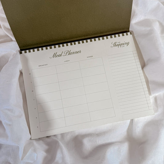 Cherry Meal Planner Notepad