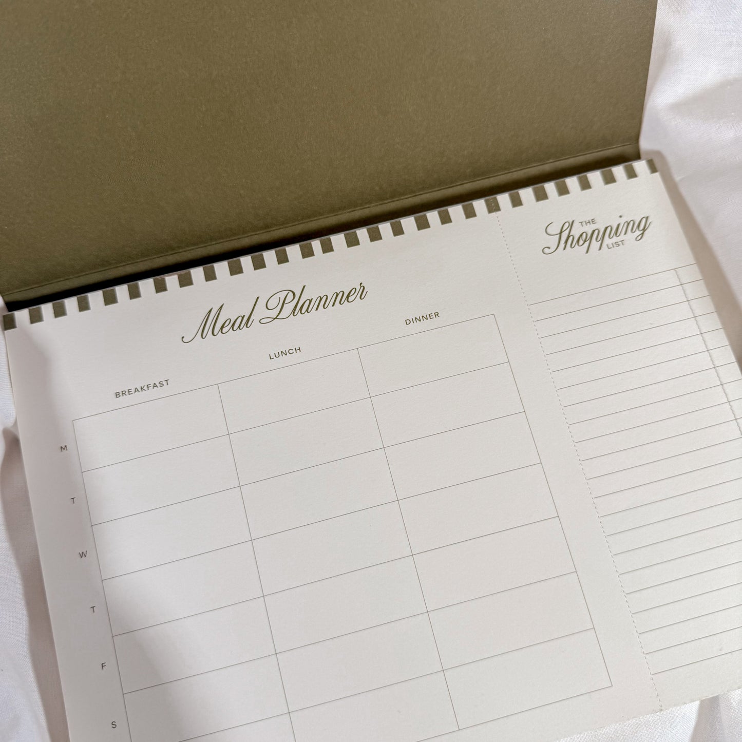 Cherry Meal Planner Notepad