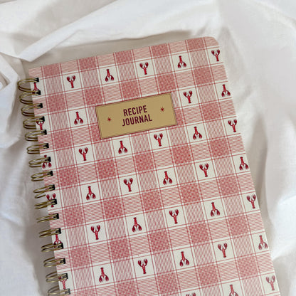 Lobster Spiral Recipe Journal