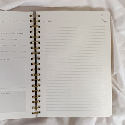 Lobster Spiral Recipe Journal