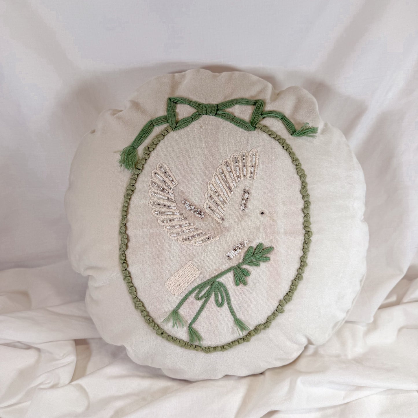 Winter Animal Portrait Pillow