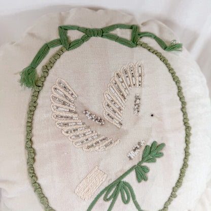 Winter Animal Portrait Pillow