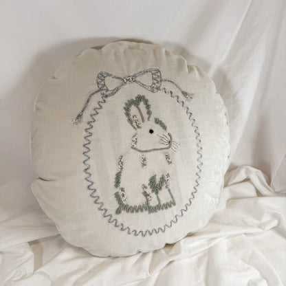 Winter Animal Portrait Pillow