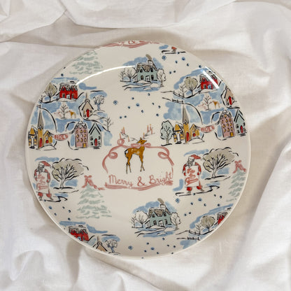 Holiday Bows Plate