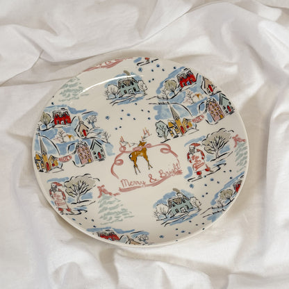 Holiday Bows Plate