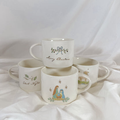 Starry Night Christmas Mug