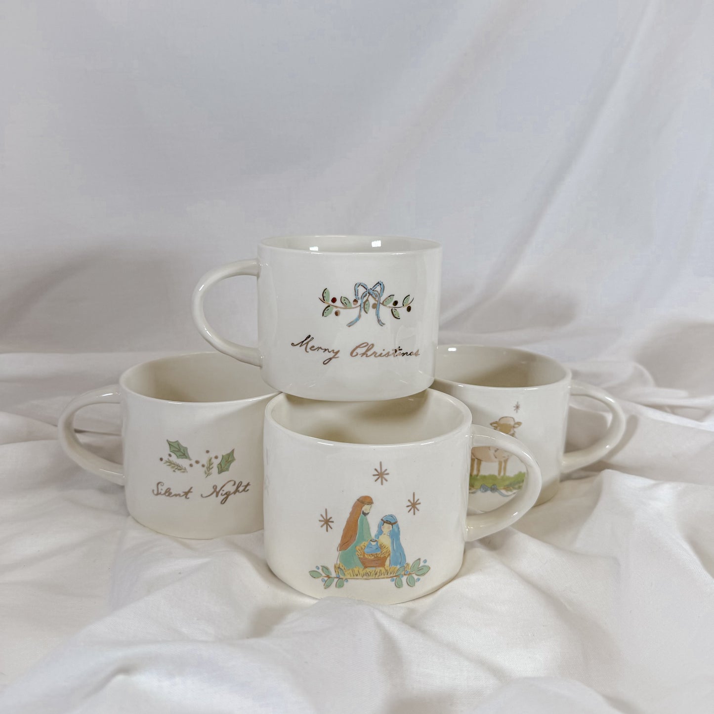 Starry Night Christmas Mug