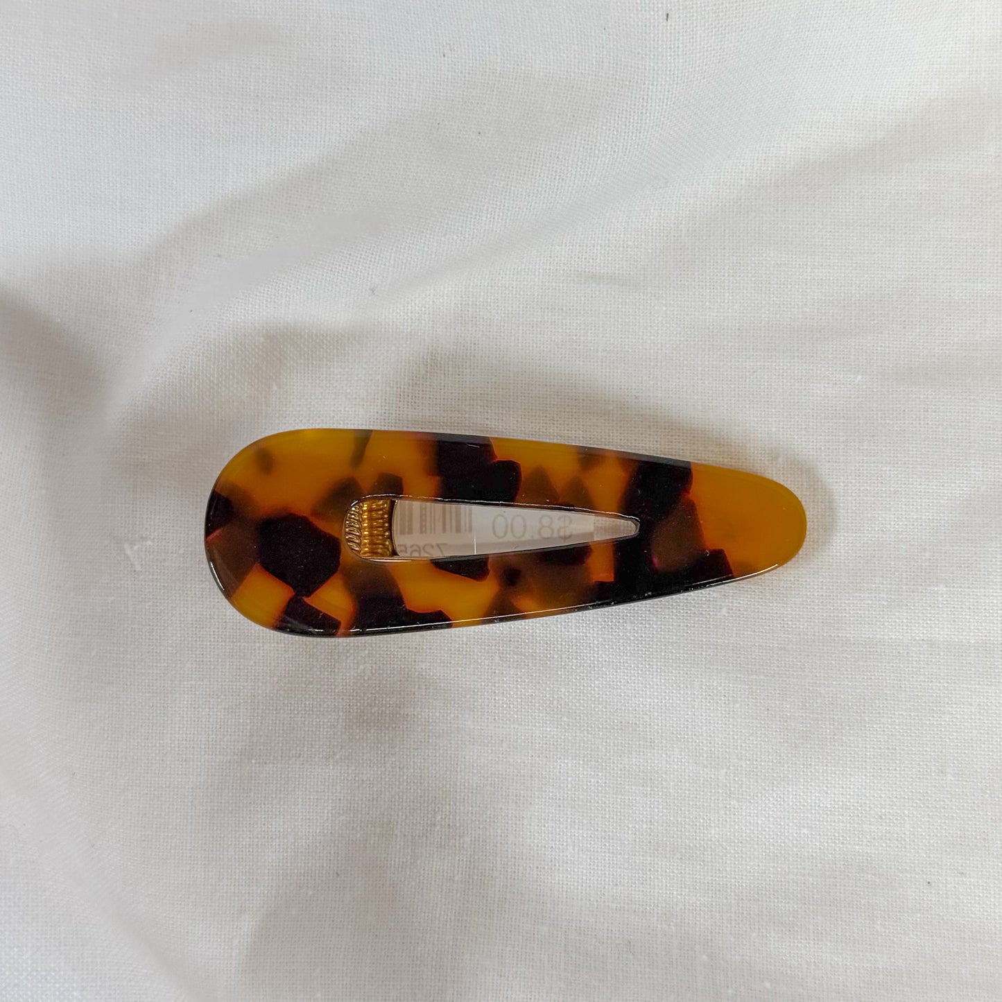Oversized Tortoise Shell Hair Clip