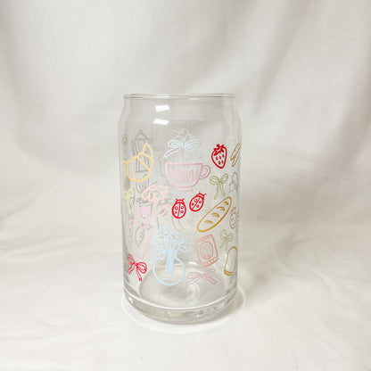 Farmers Market Glass Cup