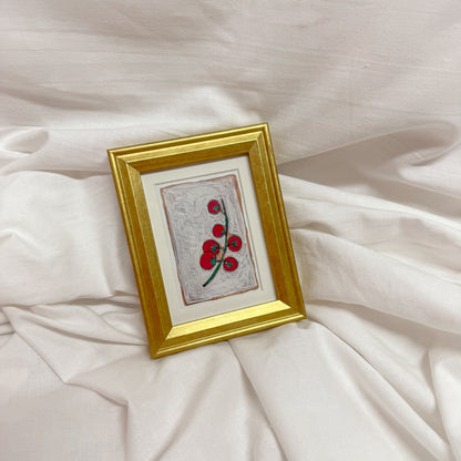 Tomato Vine Mini Framed Wall Art
