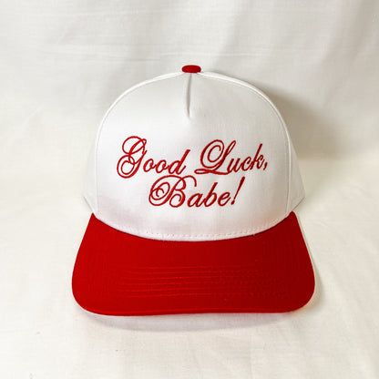 Good Luck Babe Trucker Hat