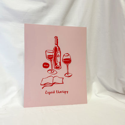 Liquid Therapy Wall Art Print