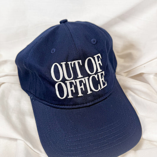 Out Of Office Baseball Cap