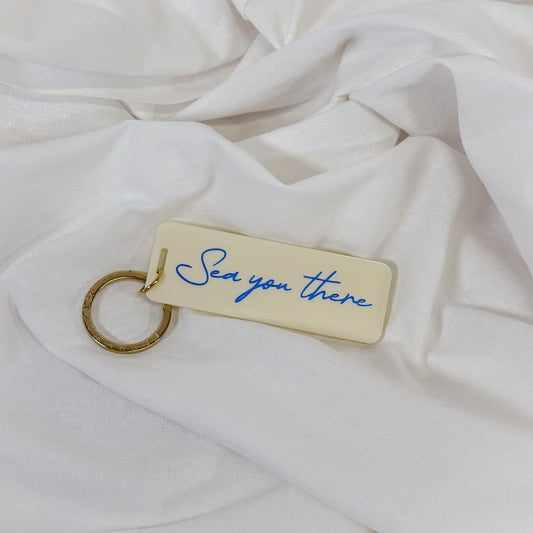Sea You There Keychain