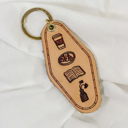Morning Icons Keychain