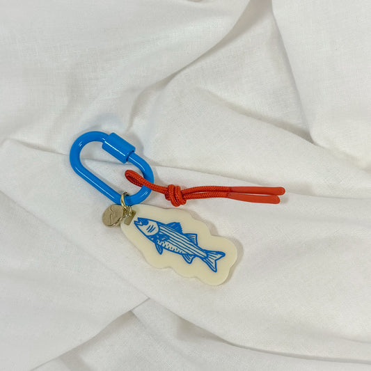 Acrylic Fish Bag Charm Keychain