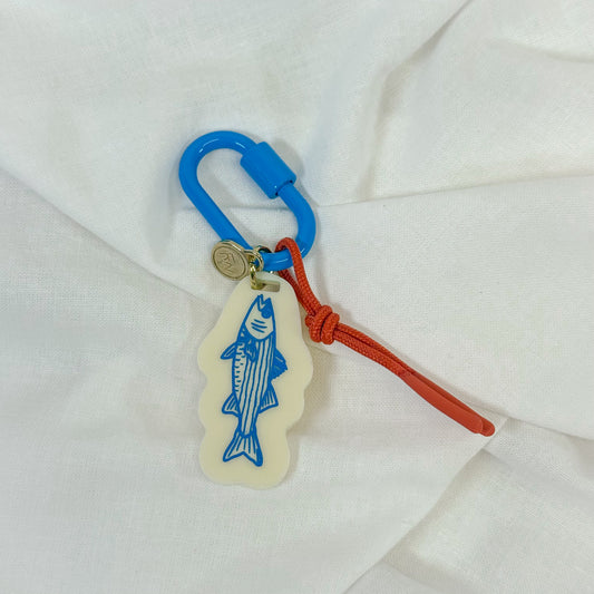 Acrylic Fish Bag Charm Keychain