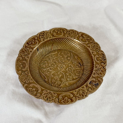 Ornate Brass Dish