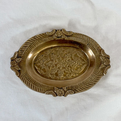 Ornate Brass Dish