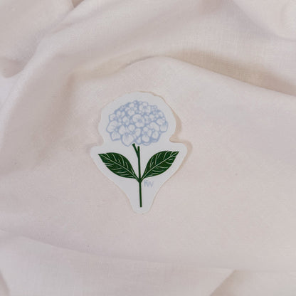 Hydrangea Vinyl Sticker