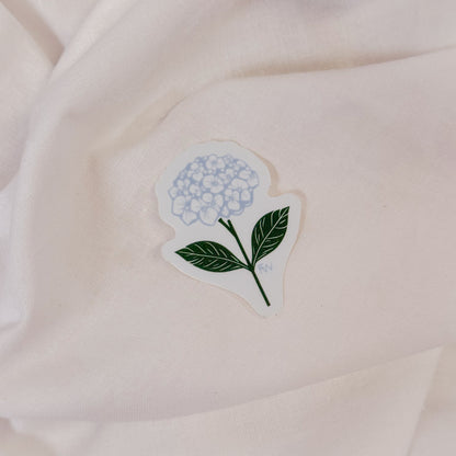 Hydrangea Vinyl Sticker