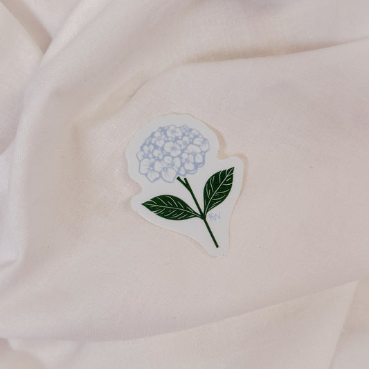 Hydrangea Vinyl Sticker