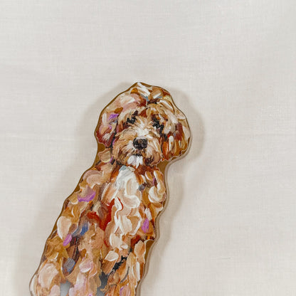 Acrylic Goldendoodle