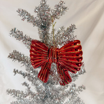 Metallic Bow Ornament